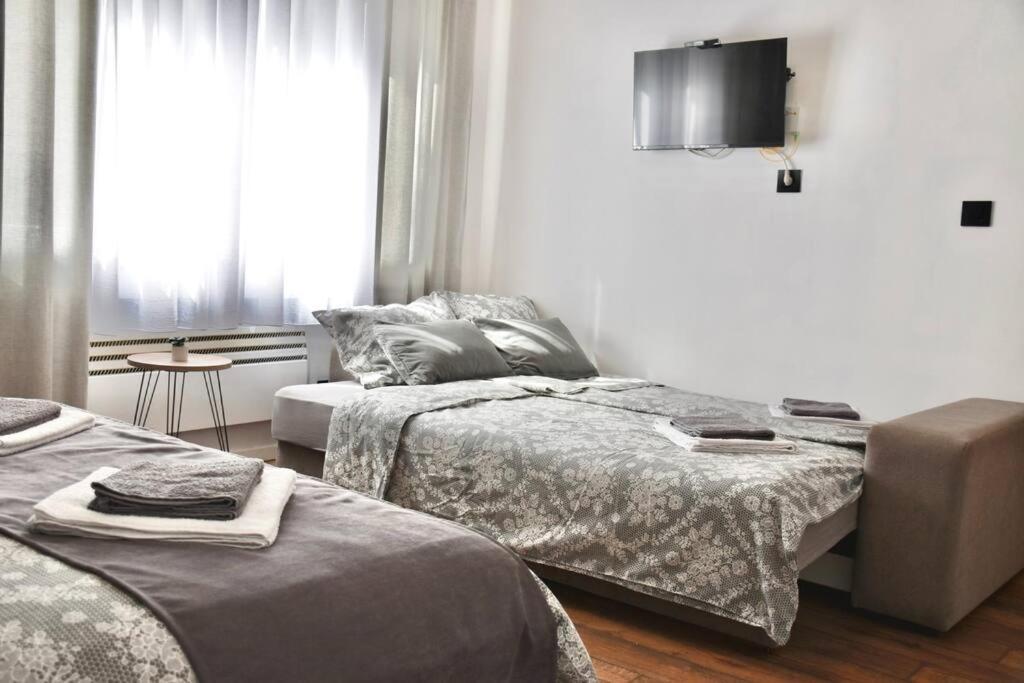 Apartment In Belgrade With Small Parking Space Eksteriør bilde